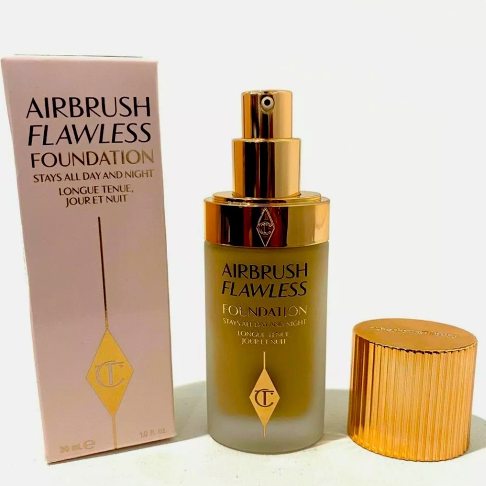 CHARLOTTE TILBURY Airbrush Flawless Foundation FULL SIZE 1oz 30mL - 3 natural